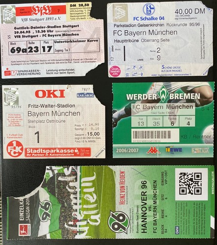 Alte tickets bayern - alte,