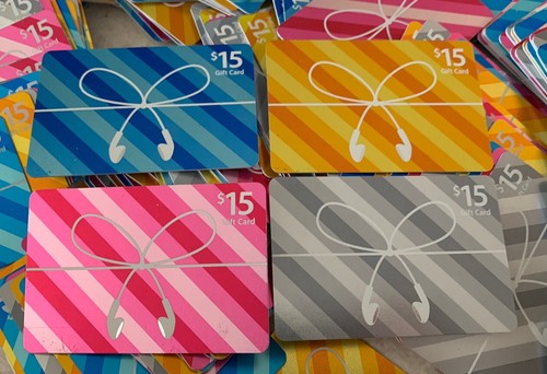 100 used apple itunes - used, $15