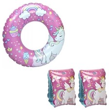 Unicorn Einhorn Schwimmring Schwimmflügel Schwimmhilfen Schwimmreifen 3-6 J.