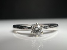 585 14K Weißgold Ring Diamond