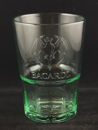 Bacardi gläser grün mit - 6,