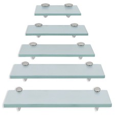 Küchenregal Glasregal Wandregal Hängeregal Badezimmerablage Badregal Steckregal