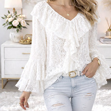 38 40 42 44 Bluse Tunika