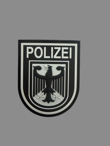 Bundespolizei pvc patch - bundespolizei,
