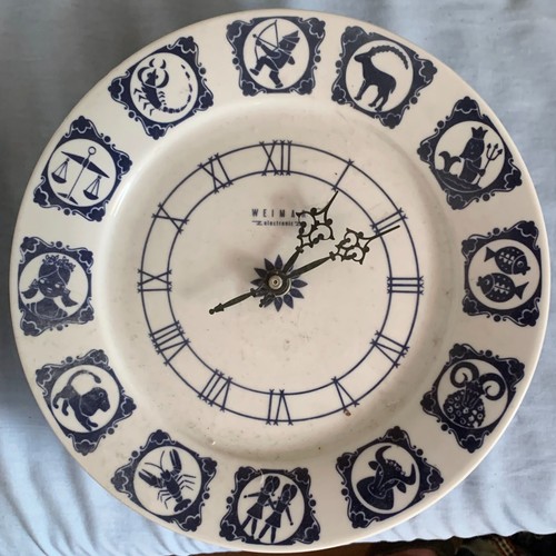 Wanduhr weimar aus - aus, ddr