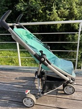 Quinny Zapp Xtra Buggy Grün-Türkies Kinderwagen, mit Sicherheitsbügel