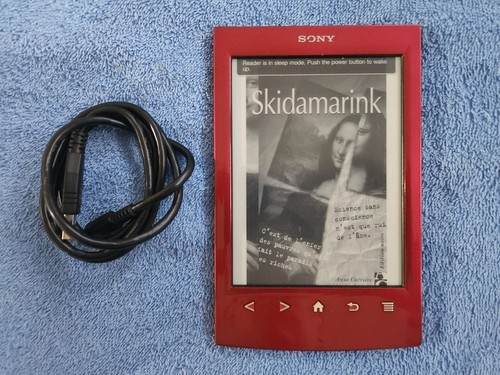 Sony reader prs red - sony,
