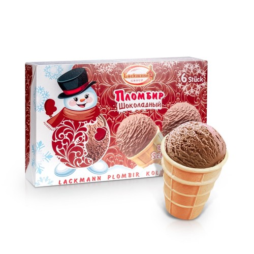 Eis waffelbecher plombir - im,