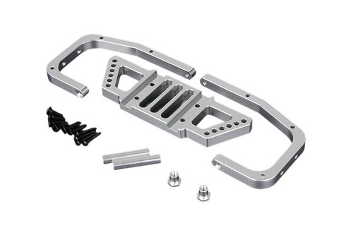Aluminium stoßfänger hinten - aluminium,