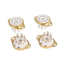 4 STÜCK 8 Pin Keramikfassung Rohr Top Vakuum Oktal Wert für KT88 EL34 6V6 61421