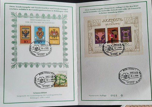 Briefmarken-Schmuckblatt
