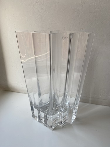 Eisch glas vase schwer - vase,