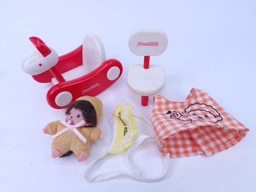 Monchhichi baby figure with - baby,