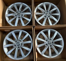 4x Alufelgen Dijon VW Golf Passat Tiguan T-Roc 5G0601025K Felge 6x 17 Zoll ET48