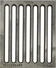 Hochwertiger Ascherost 18 x 22 cm Ofenrost Kaminrost Tafelrost Feuerrost