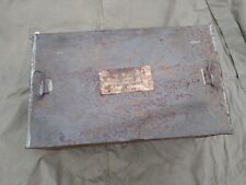 Abwurfbehälter ? Fallschirm ? Blechkiste Wehrmacht ?  alt Luftwaffe ? Ausrüstung