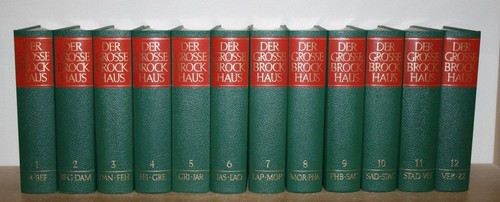 Der grosse brockhaus - der,