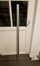 IKEA KVARTAL Gardinenschiene 3-läufig Silber 140 cm komplettem Zubehör (mehrere)