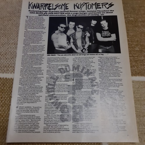 Vintage cro mags - vintage,