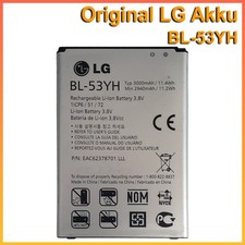 Original LG BL-53YH Akku Optimus G3 D850, F400, D830, D850 Battery Batterie 