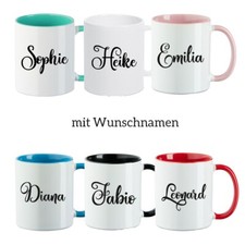 Personalisierte Namens-Tasse – Individuelle Kaffeetasse mit deinem Namen“