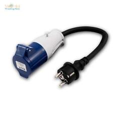 Adapter-Leitung Stecker auf CEE-Kupplung Anschlusskabel Wohnwagen Camping 230V