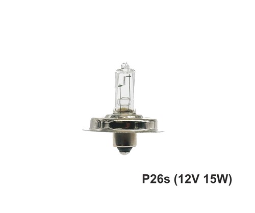 Halogenlampe 12v 15w p26s - 12v-15w,