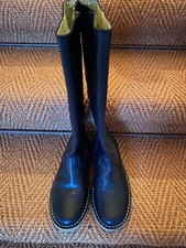 wie neu Stiefel echtes Leder