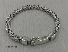 KönigsArmband 5x5mm Silber