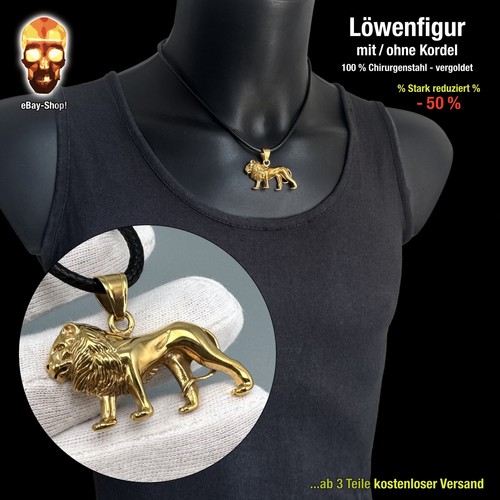 Löwen figur anhänger - 1,