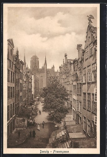 Ansichtskarte danzig gdansk - ansichtskarte, danzig-gdansk
