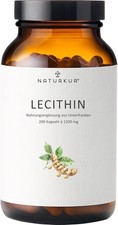Naturkur® Lecithin 1200mg - 200 Kapseln im Apothekerglas aus Unterfranken