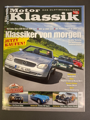 Motor klassik 2010 horch - klassik, 11/2010,