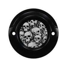 Harley XL 883 Sportster  → Point-Cover / Zündungsdeckel → Skull-Party 01