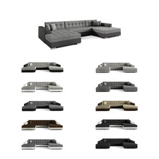 XXL Ecksofa U-Form mit