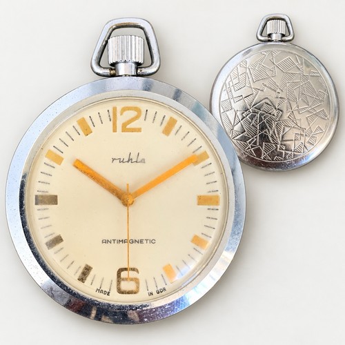 Ruhla taschenuhr ddr - taschenuhr,
