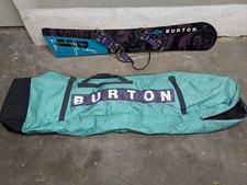 Vintage Snowboard BURTON M PJ 4.9S Asymmetrisches 90er Retro Board + Tasche/Bag