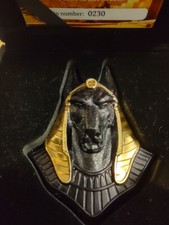 ANUBIS Egyptian Art Shaped 3 Oz Silver Coin Palau 2020
