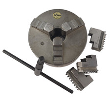 Röhm ZG Ø 125 Drei Backen Futter Spiralring Dreh Bank Maschine Guter Zustand