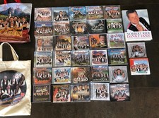 32 CD`s der Kastelruther Spatzen+ Buch v. Norbert Rier Danke Fans + 2 Taschen