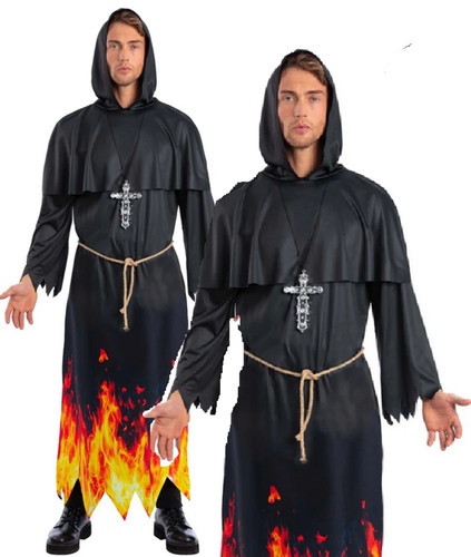 Smiffys burning priest kostüm - burning,