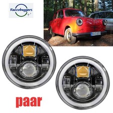 Für Trabant 1.1, P50, P600, P601 E24 Zertifikat LED Scheinwerfer m. Tagfahrlicht