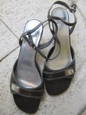 Esprit Collection Sling Pumps braun Gr. 38 wie NEU Sandale