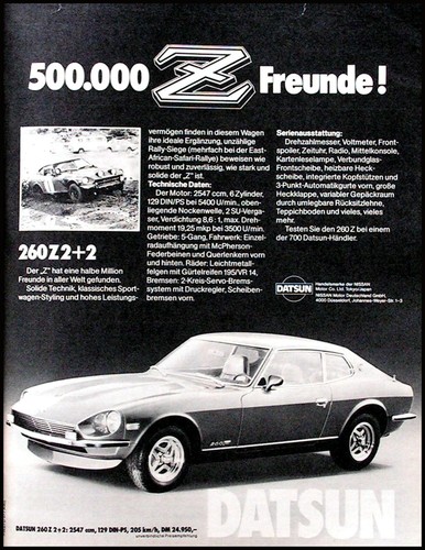 Datsun 260 2 originale - ,