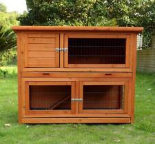 Kaninchenstall winterfest Hasenstall Hasengehege Meerschweinchen 02Meister Lampe