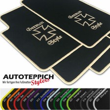 Fußmatten DRUCK GERMAN STYLE für Skoda Octavia 3 5E 2012-2016