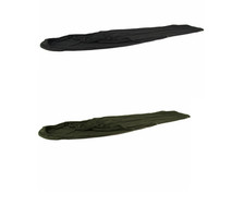 Schlafsack Fleece Camping Sommerschlafsack Hüttenschlafsack Fleece Schwarz -Grün