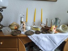 Hochwertige Flohmarkt Trödel Konvolut Rosenthal, Villeroy Boch, Steiff, Art Deco