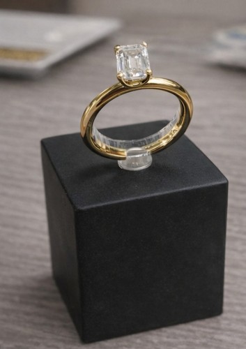 Ring gelbgold karat - karat, mit