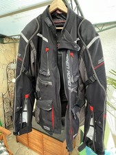 Herren Motorrad Lederkombi 56 - Büse Mille Sport Zweiteiler schwarz-weiß